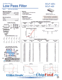 Datasheet SCLF-4.7+ manufacturer Mini-Circuits